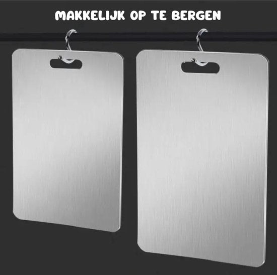 RVS Snijplank Original - 30x20cm - PFAS-vrij - Vaatwasserbestendig